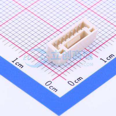 线对板针座 A1257WR-S-7P SMD,P=1.25mm 1x7P 电子元器件配单