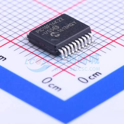 单片机(MCU/MPU/SOC) PIC18F14K22-I/SS SSOP-20-208mil 原装正品