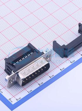 X0815WT7B3 - D-Sub 公 15P 焊线式 D-Sub/VGA连接器