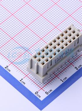 板对板与背板连接器 254321 插件,P=2.54mm 30P 直插 电子元器件