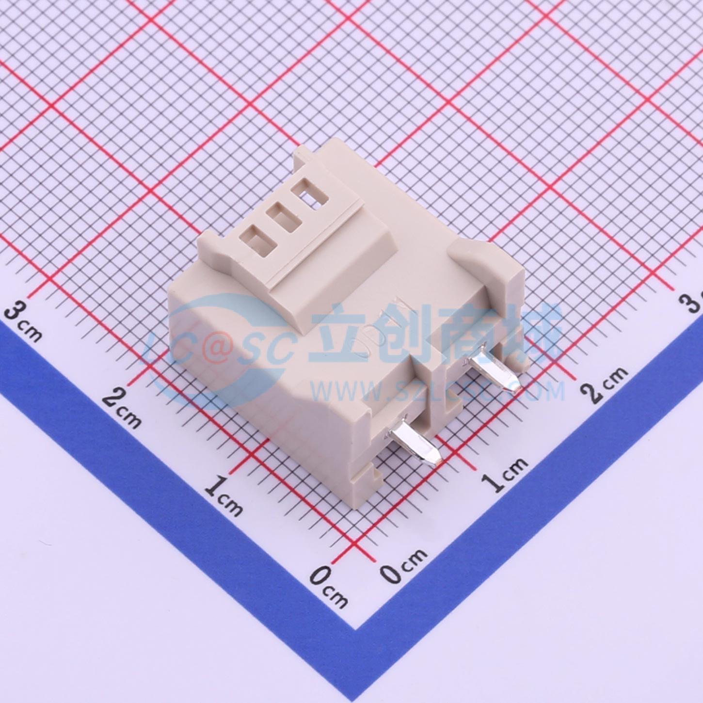 线对板针座 DF22-2P-7.92DSA(05) 插件,P=7.92mm 1x2P 直插 原装