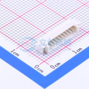 10P SMD P=1.25mm 线对板针座 电子元 1x10P 器件配单 A1250WR