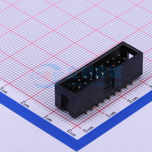 连接器 B-3000N18P-0110 SMD,P=2.54mm 2x9P 简牛座