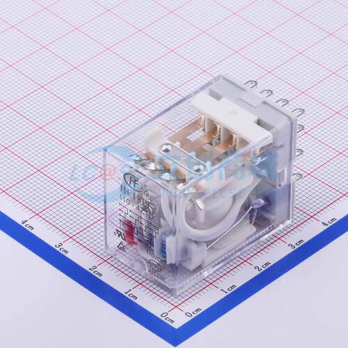 功率继电器 HF18FF/110-4Z1D 插件,21.5x28mm 14 110V 电子元器件