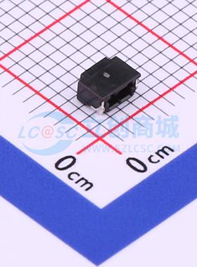 线对板针座 DF52-2S-0.8H(21) SMD,P=0.8mm,卧贴 1x2P 卧贴 原装
