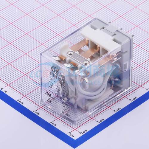 功率继电器 HF18FF/012-3Z2 插件,21.5x28mm 11 12V 电子元器件