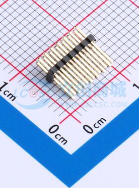 排针 MTP310-1207S2 插件,P=1.27mm 2x7P 原装 电子元器件配单