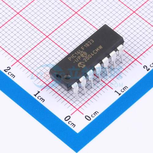 单片机(MCU/MPU/SOC) PIC16LF1823-I/P PDIP-14 原装正品