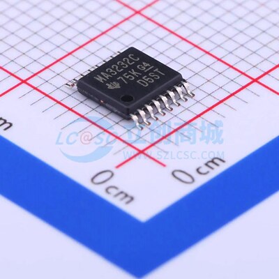 RS232芯片 MAX3232CPW TSSOP-16 原装正品