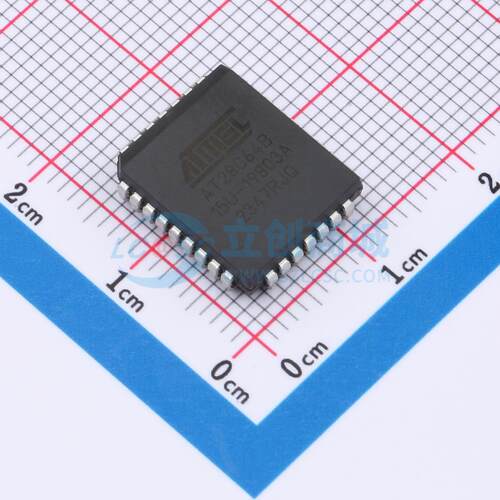 EEPROM AT28C64B-15JU PLCC-32(11.4x14) 原装 电子元器件配单