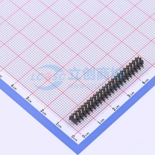 排针 X4621WVS-2x23I-C40D64 SMD,P=2mm 2x23P 方针 电子元器件
