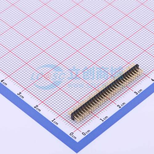 排针 X1321WV-2x30J-C30D23 插件,P=1.27mm 2x30P 方针 原装正品