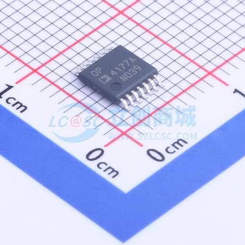 精密运放 OP4177ARUZ TSSOP-14 原装正品