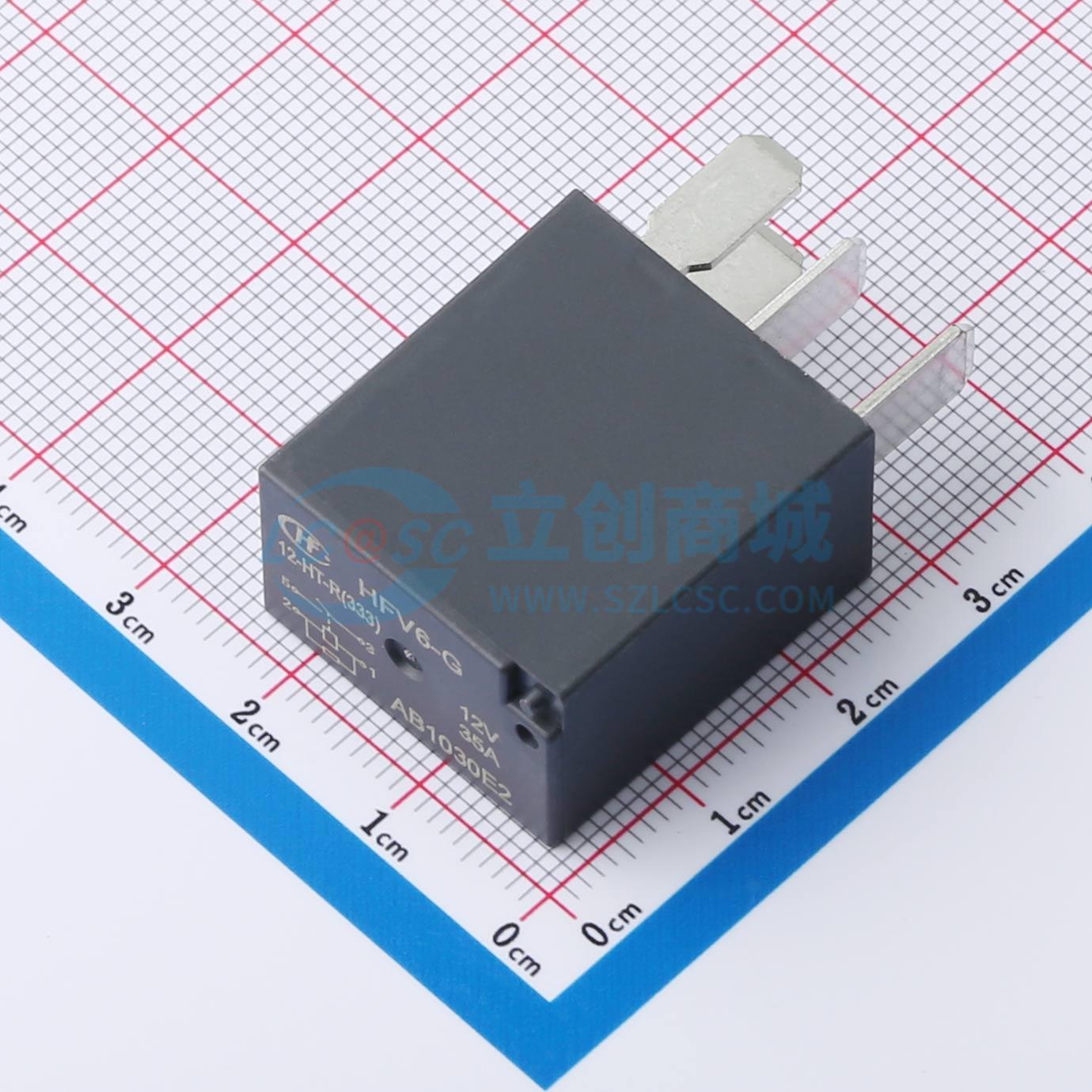 汽车继电器 HFV6-G/12-HT-R(333) DIP-4 原装正品 电子元器件配单