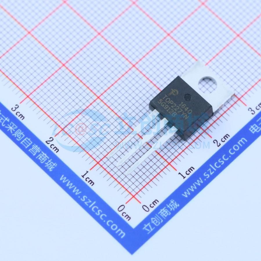 AC-DC控制器和稳压器 TOP227YN TO-220 原装正品 电子元器件配单