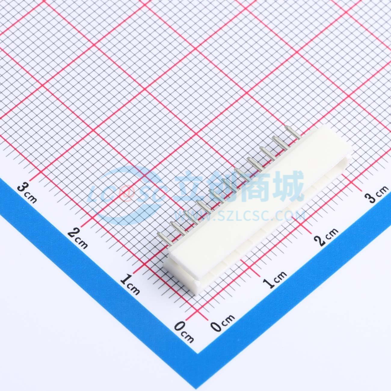 线对板针座 XD-5264-11A 插件,P=2.54mm 1x11P 直插 电子元器件