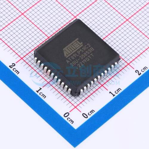 单片机(MCU/MPU/SOC) AT89LP51IC2-20JU PLCC-44(16.6x16.6) 原装