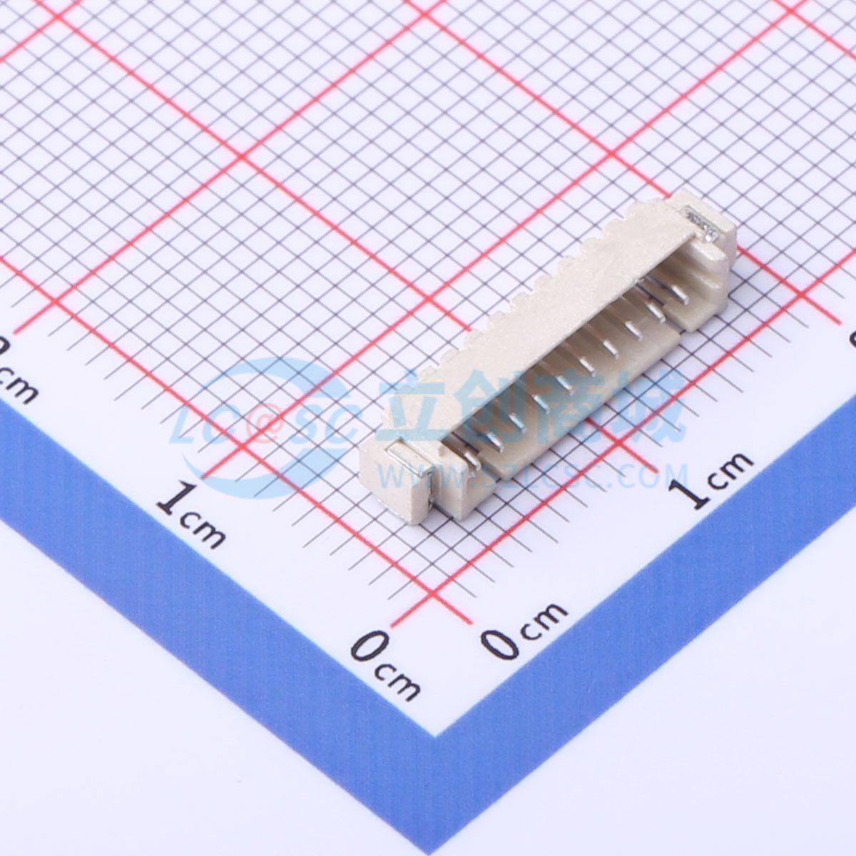 线对板针座 1.25-10AWTB SMD,P=1.25mm 原装正品 电子元器件配单