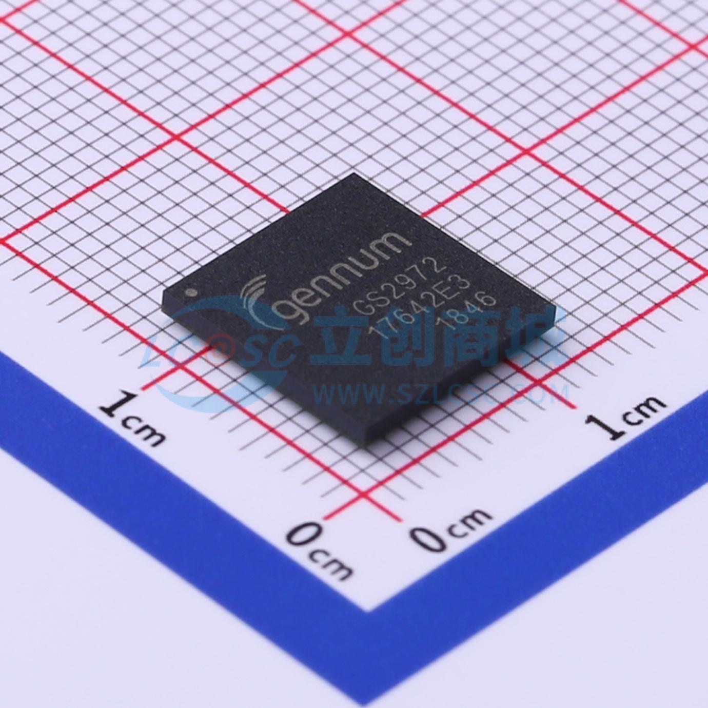 串行器/解串器 GS2972-IBE3 BGA-100 原装正品 电子元器件配单