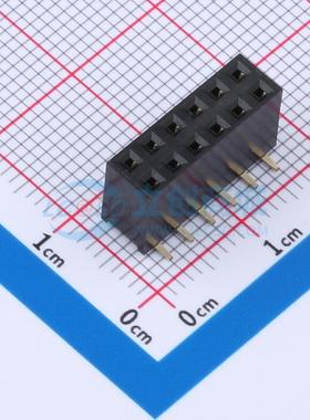 排母 CSHC205-0602A001R1AA SMD,P=2.54mm 2x6P 电子元器件配单