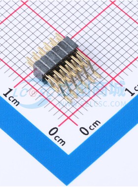 排针 GPED201-0602A001C1BC SMD,P=1.27mm,卧贴 2x6P 电子元器件