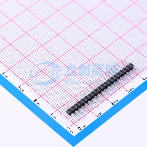 排针 PZ200-1-20-Z 插件,P=2mm 1x20P 方针 原装 电子元器件配单