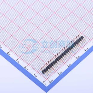C40D28 弯插 电子元 X4611WR 器件配单 方针 23I 1x23P 排针 P=2mm