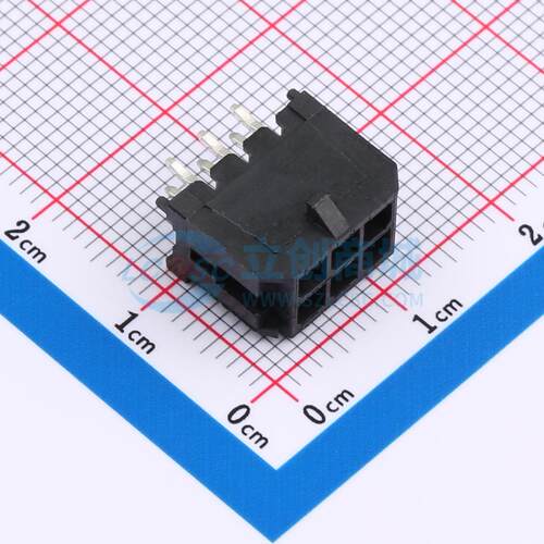 线对板针座 XDWF-C3030WV-2*3P 插件,P=3mm 2x3P 直插 电子元器件