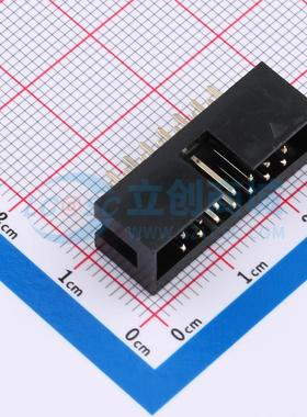 连接器 B190-114A0ASBE1 插件,P=2.54mm 2x7P 简牛座