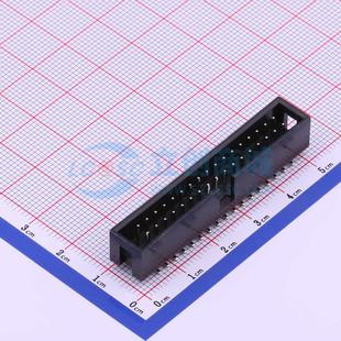 2x17P 连接器 P=2.54mm SMD 简牛座 321034MG0CBK00A01