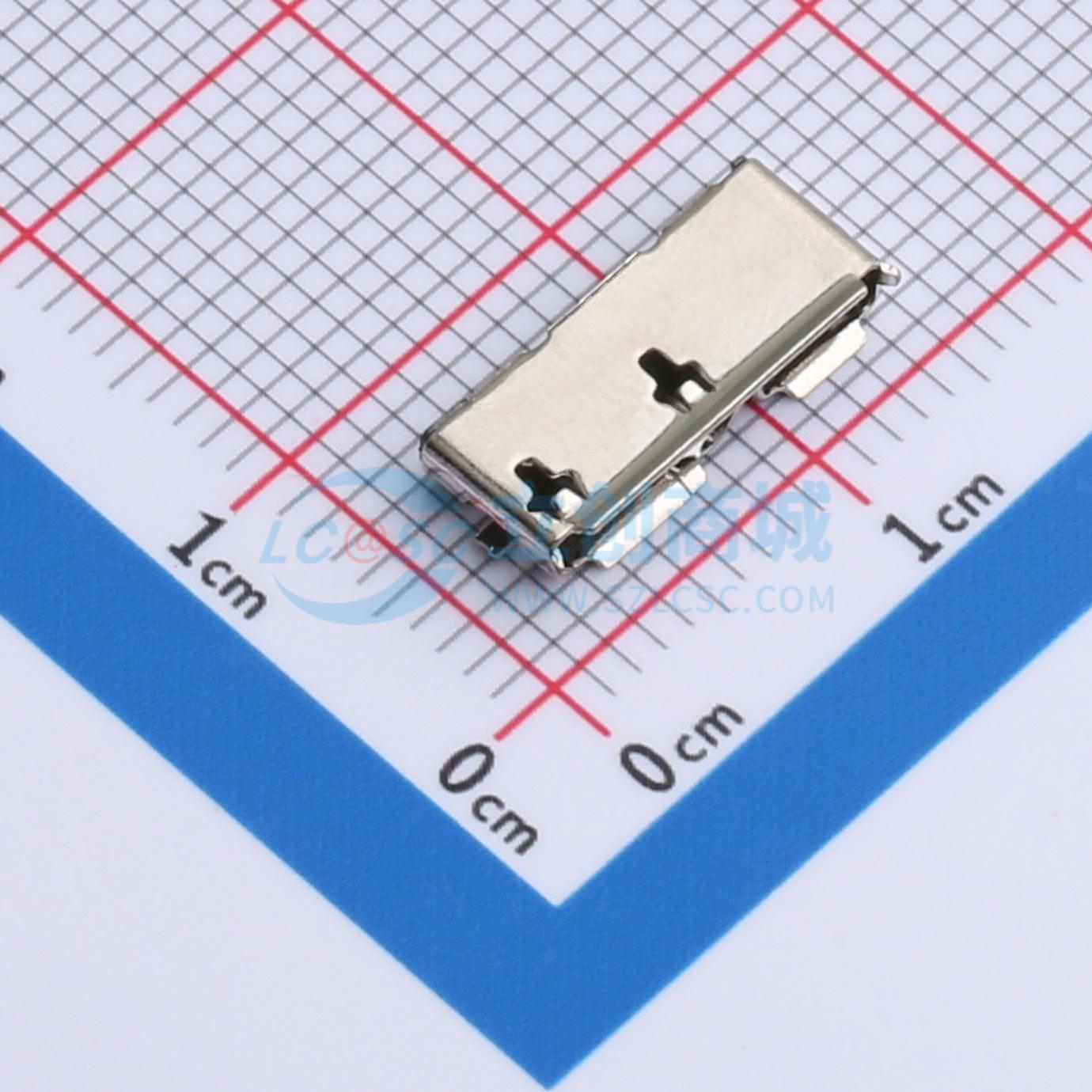 USB连接器 XUBF-0830-0506 SMD USB 3.0 MICOR型 10PIN 卧式全贴