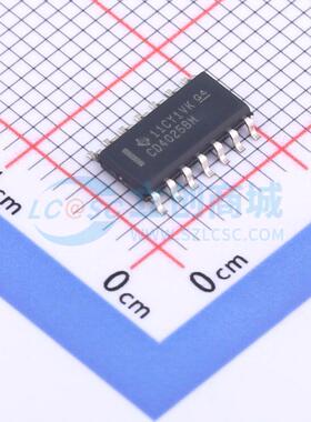逻辑门 CD4025BM96 SOIC-14 原装正品 电子元器件配单
