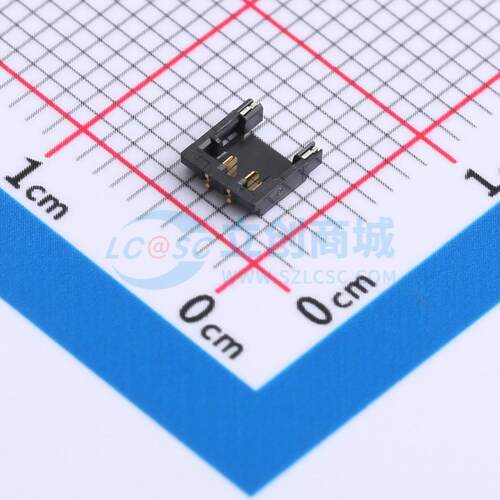 线对板针座 BM02B-ACHLKS-GAN-ETF(LF)(SN) SMD,P=1.2mm,卧贴 1x2