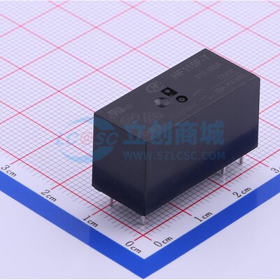 功率继电器 HF115F-T/012-1H3A DIP,12.7x29mm 6 12V 电子元器件