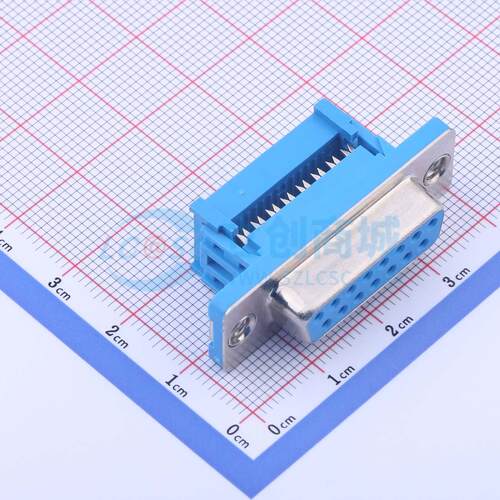 X0715FT7BL5 - D-Sub 母 15P 焊线式 D-Sub/VGA连接器