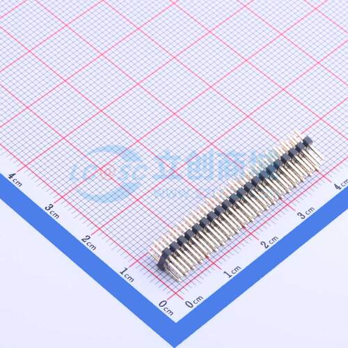 排针 2271018-1 插件,P=2mm 3x20P 方针 原装正品 电子元器件配单