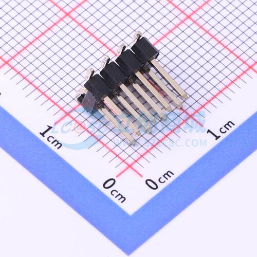 排针 PZ254-2-04-S SMD,P=2.54mm 2x4P 方针 原装 电子元器件配单