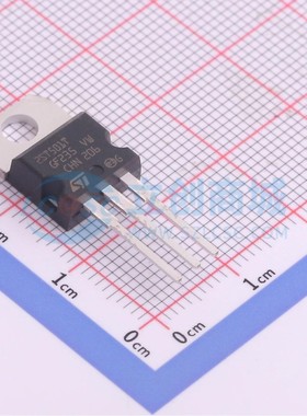 达林顿管 2ST501T TO-220 NPN 350V ST(意法半导体) 电子元器件