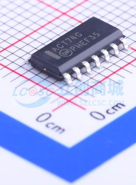 触发器 MC74ACT74DG SOIC-14 原装正品 电子元器件配单