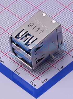 USB连接器 GSB311231HR 插件 Type-A 弯插 原装 电子元器件配单