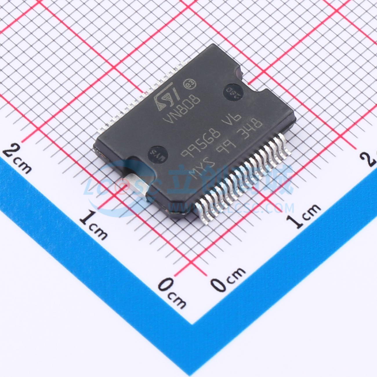 功率电子开关 VN808CM-E PowerSO-36 原装正品 电子元器件配单