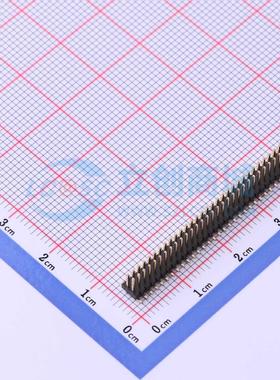 排针 X1321WVS-2x32J-C40D53 SMD,P=1.27mm 2x32P 方针 原装正品