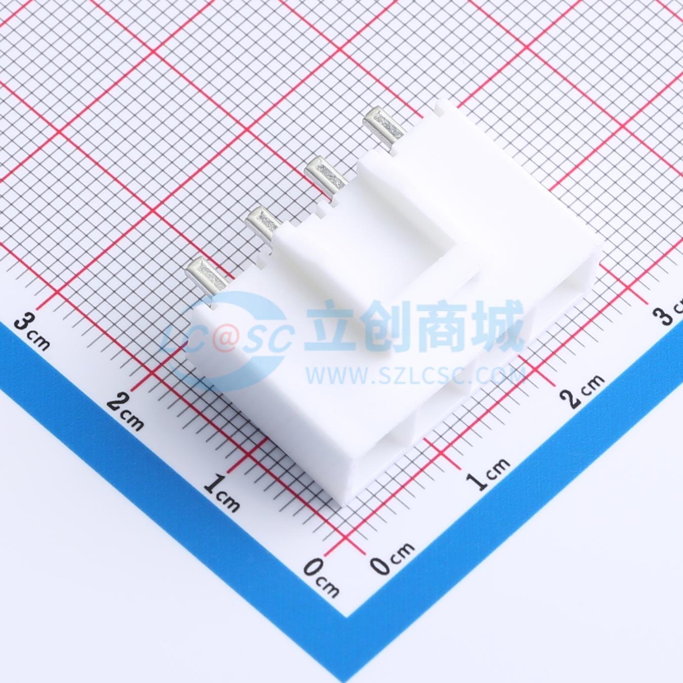 线对板针座 XD-VL-4A 插件,P=6.2mm 原装正品 电子元器件配单