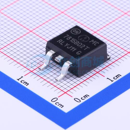 线性稳压器(LDO) MC7815BD2TG TO-263-2 原装正品 电子元器件配单