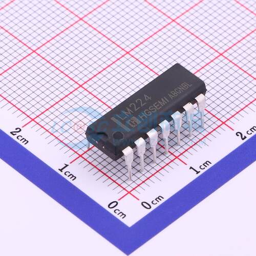 运算放大器 LM224N DIP-14 原装正品 电子元器件配单