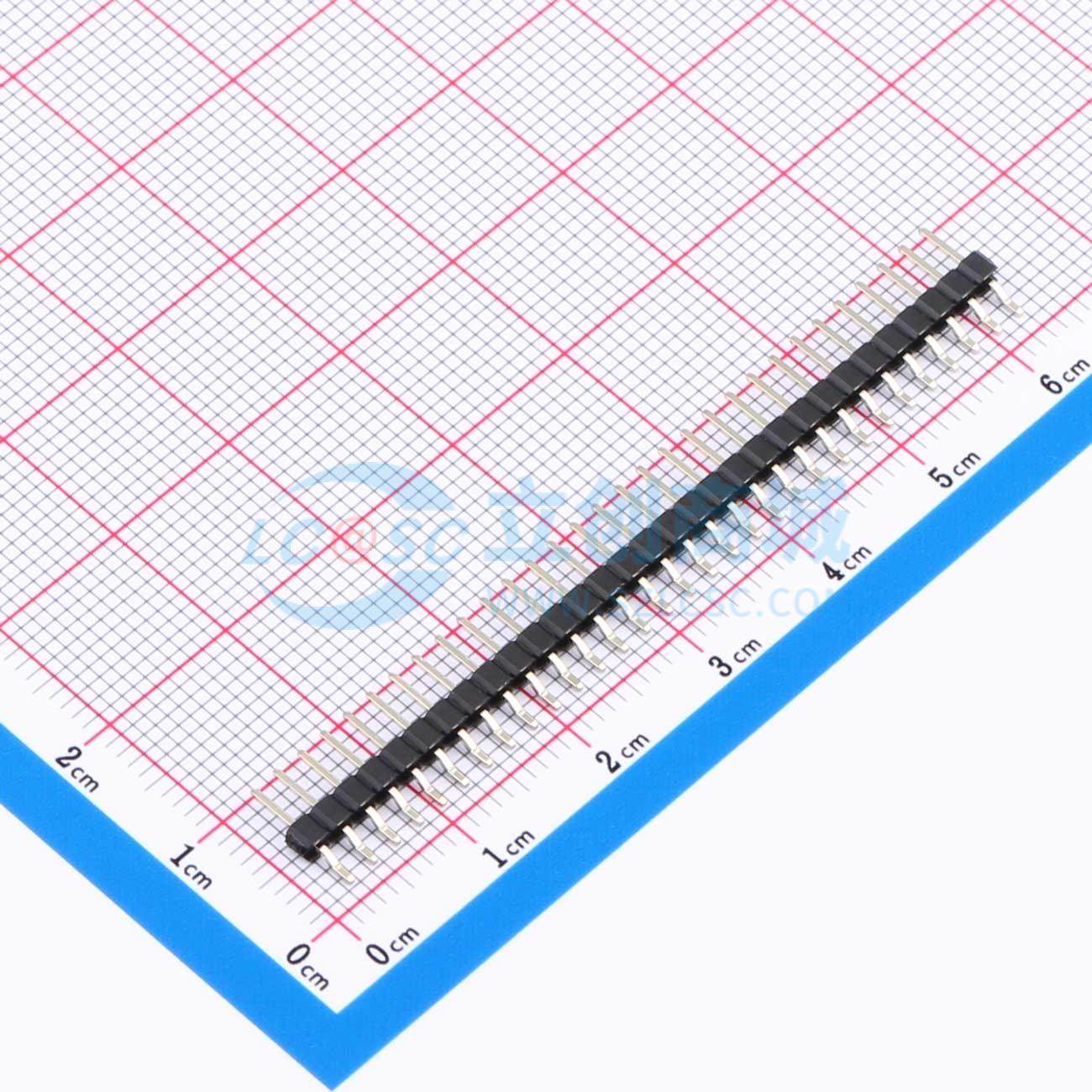 排针 KH-2.0PH-1X31P-L9.0-WT SMD,P=2mm,卧贴 1x31P 电子元器件