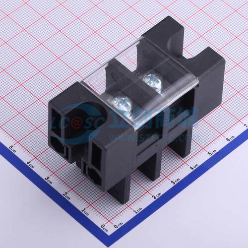 栅栏式接线端子 KF47S-16.0-2P P=16mm 带盖板 1x2P 电子元器件