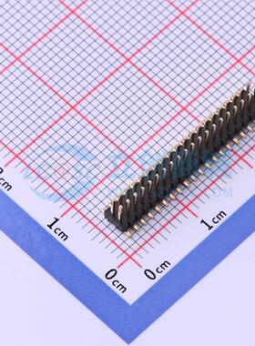 排针 X1321WVS-2x20J-C40D53 SMD,P=1.27mm 2x20P 方针 原装正品