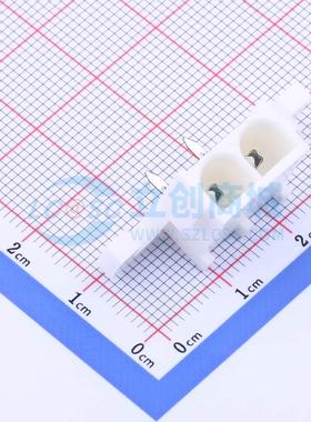 线对板针座 1-350942-0 弯插,P=6.35mm 1x2P 弯插 电子元器件配单