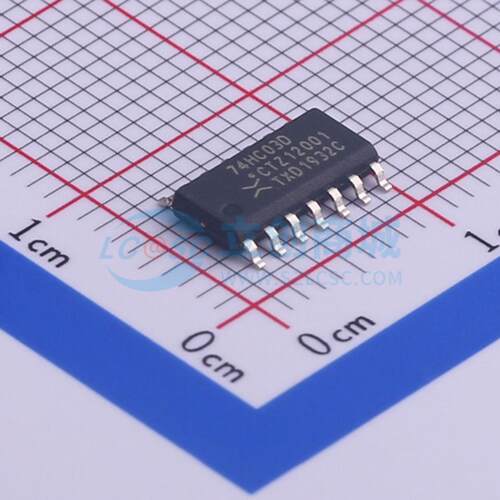 逻辑门 74HC03D,653 SOIC-14 原装正品 电子元器件配单